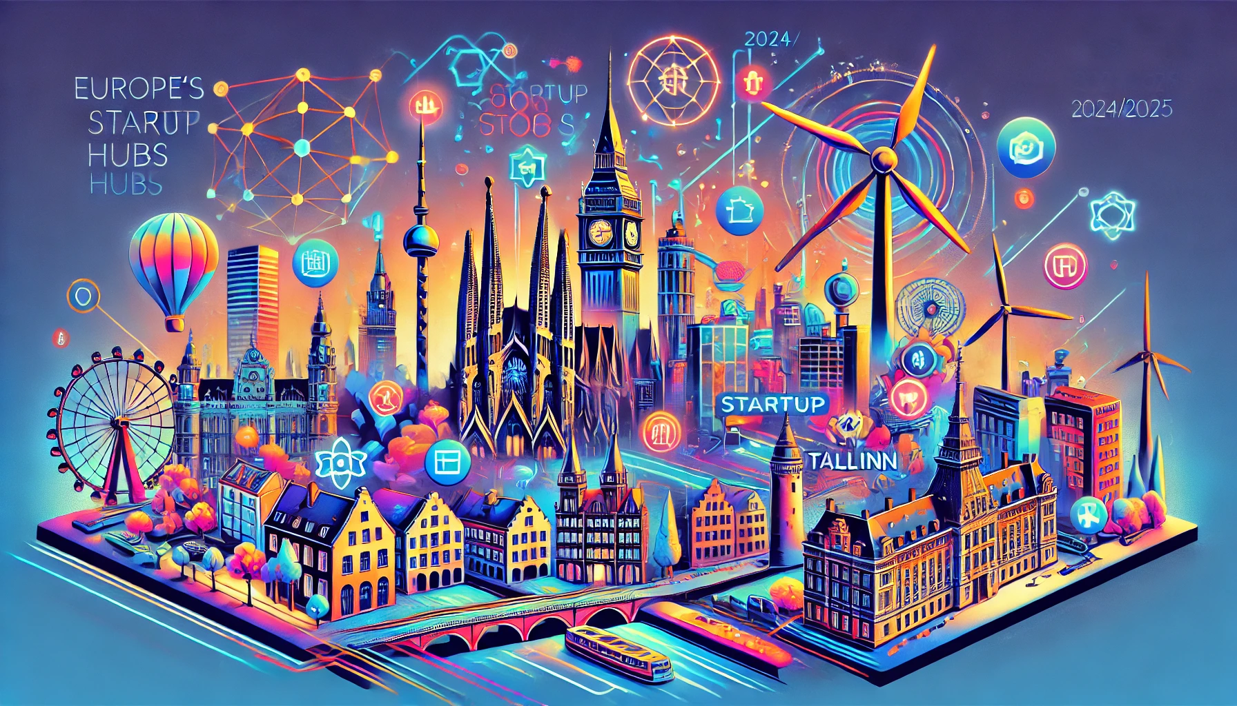 Top European Startup Hubs for 2025: Where Innovation Thrives