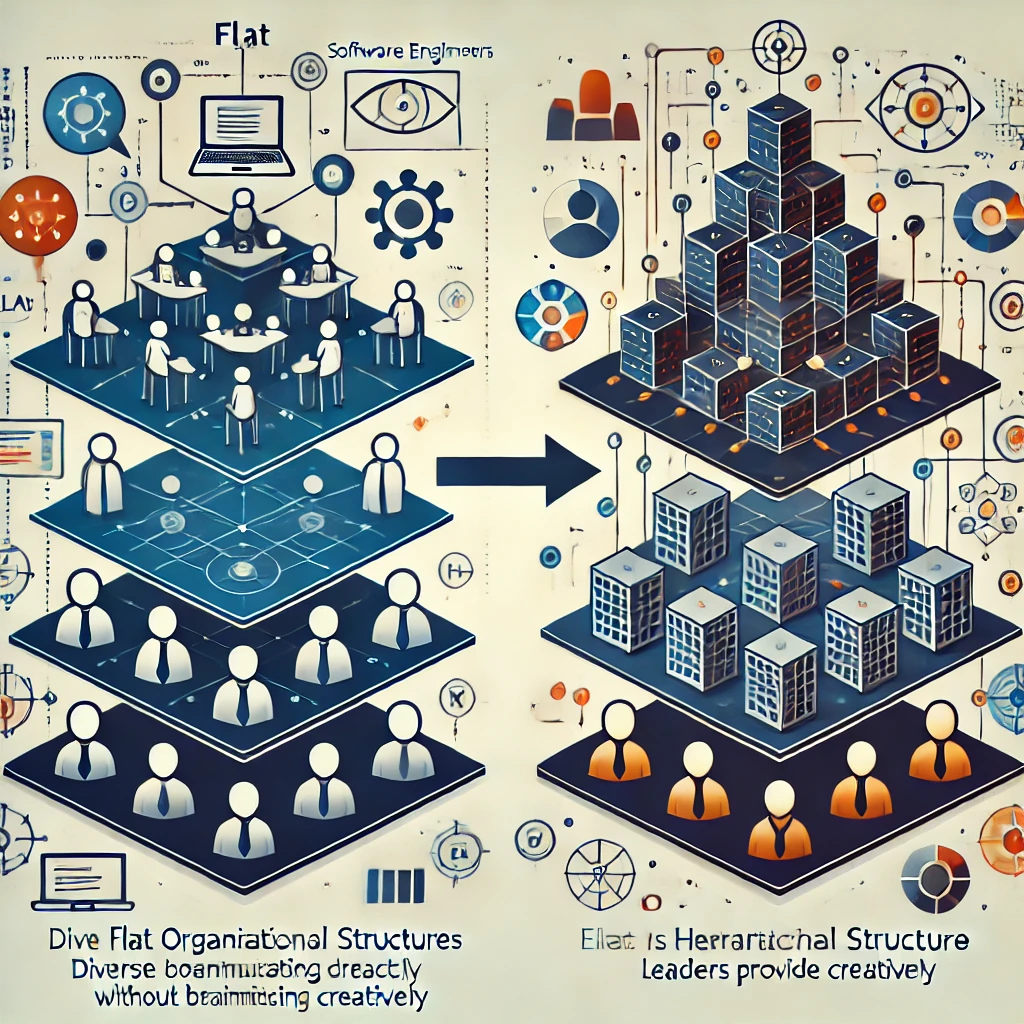 Flat vs. Hierarchical: Which Structure Wins in Software Engineering?
